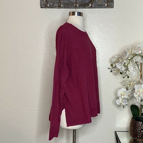 Chelsea28 NWT Womens Sweater Syrah Pullover - Picture 4 of 7